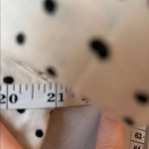 John Varvatos Dotted Short Sleeve Polka Dot Cotton Linen Button Down Shirt - Picture 7 of 9